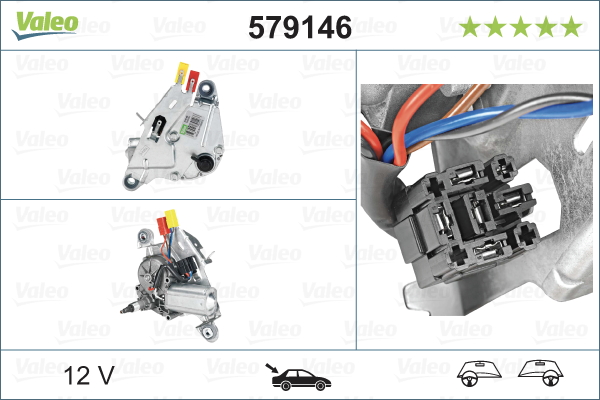 VALEO 579146 Motore tergicristallo